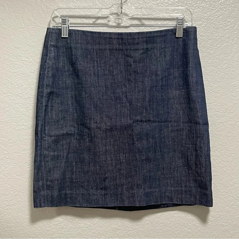 J.Crew Dark Denim miniskirt SMALL